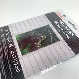 Halloween Grim Reaper Window Cover 30 IN x 48 IN Party Decoration Haunted House